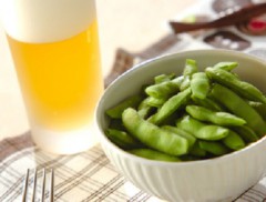 枝豆・ビール
